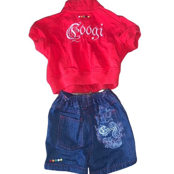 Coogi Shirt & Shorts Set Graphic Baby Size 0-6 Months - Picture 4 of 9